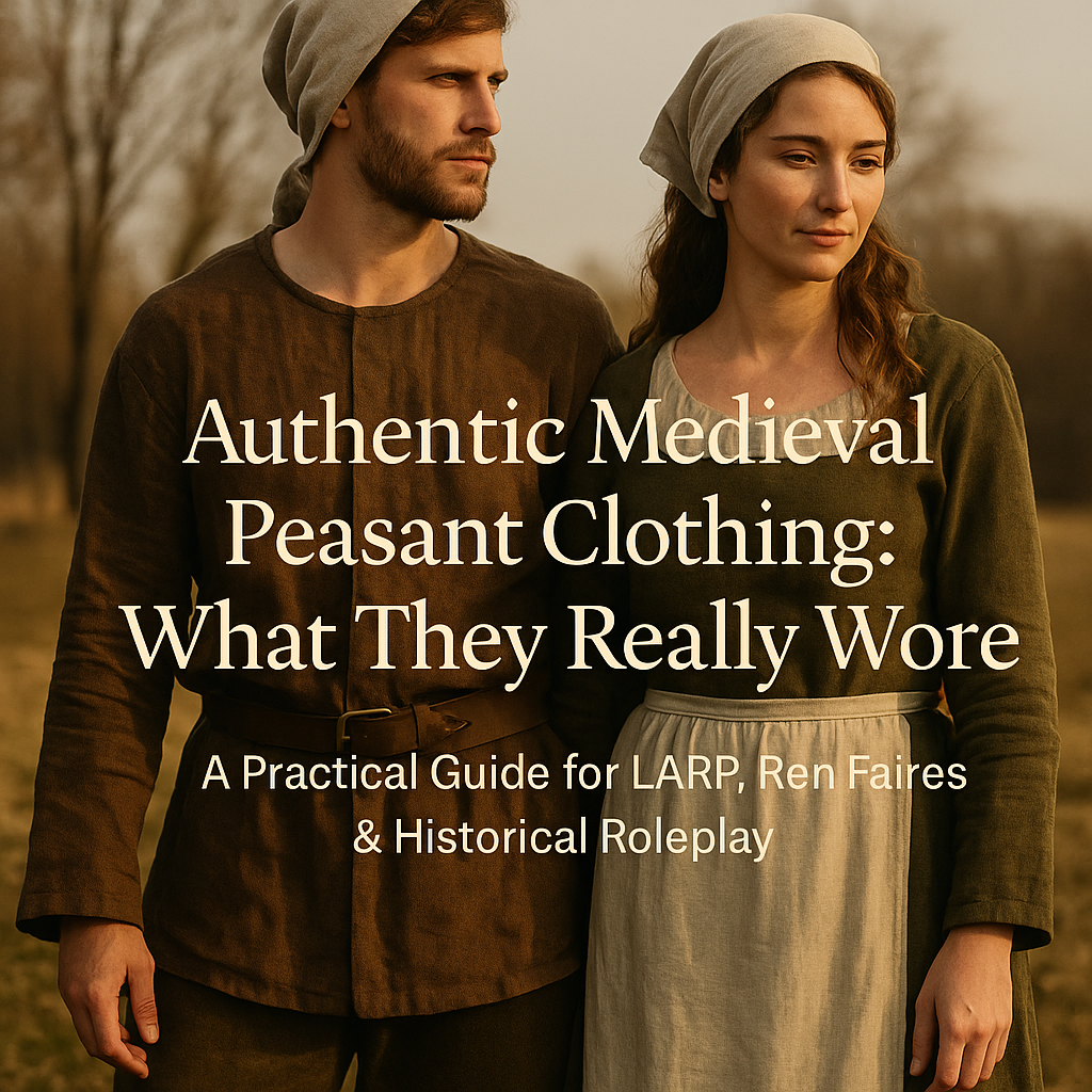 Authentic Medieval Peasant Clothing: What They Really Wore