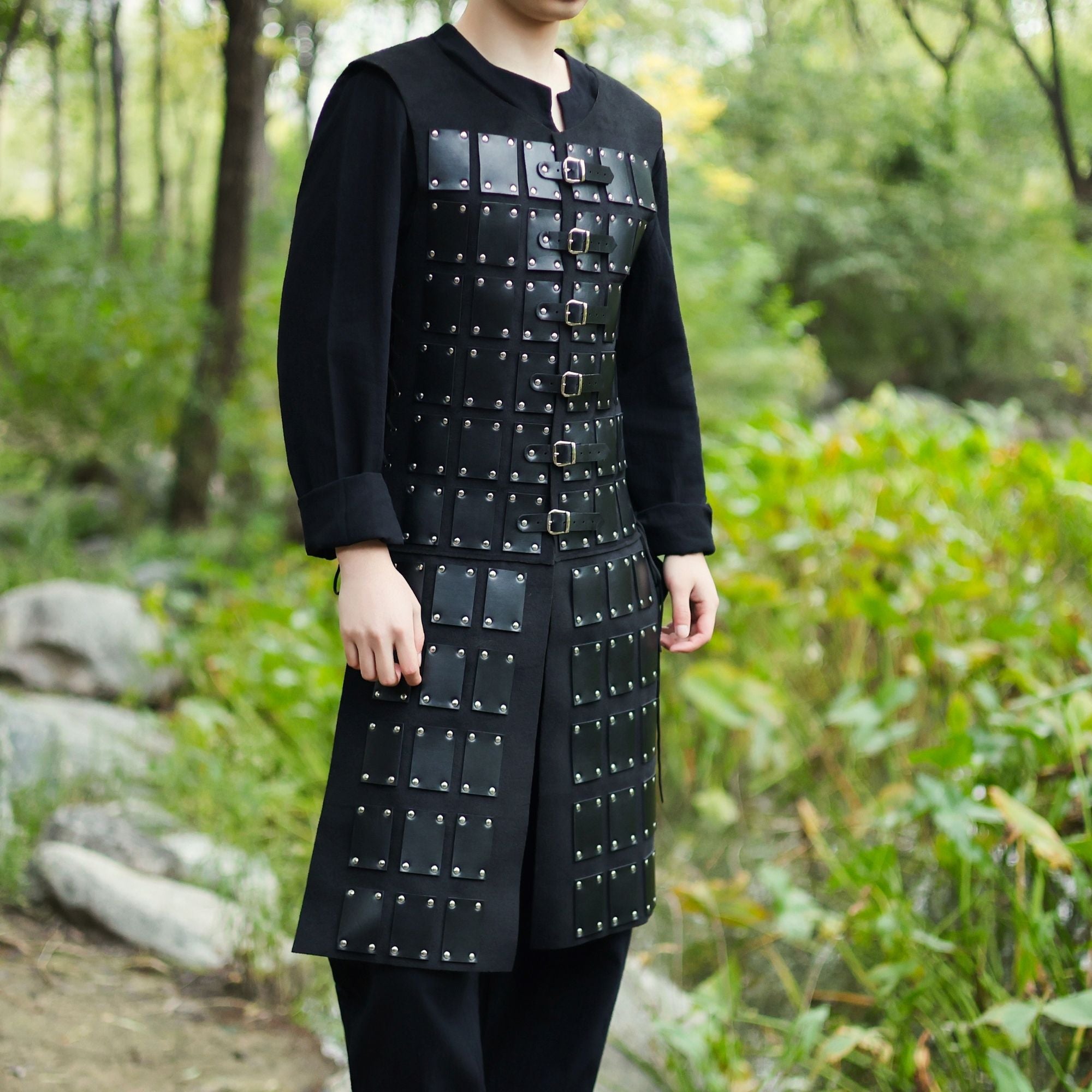 Black Brigandine Armor