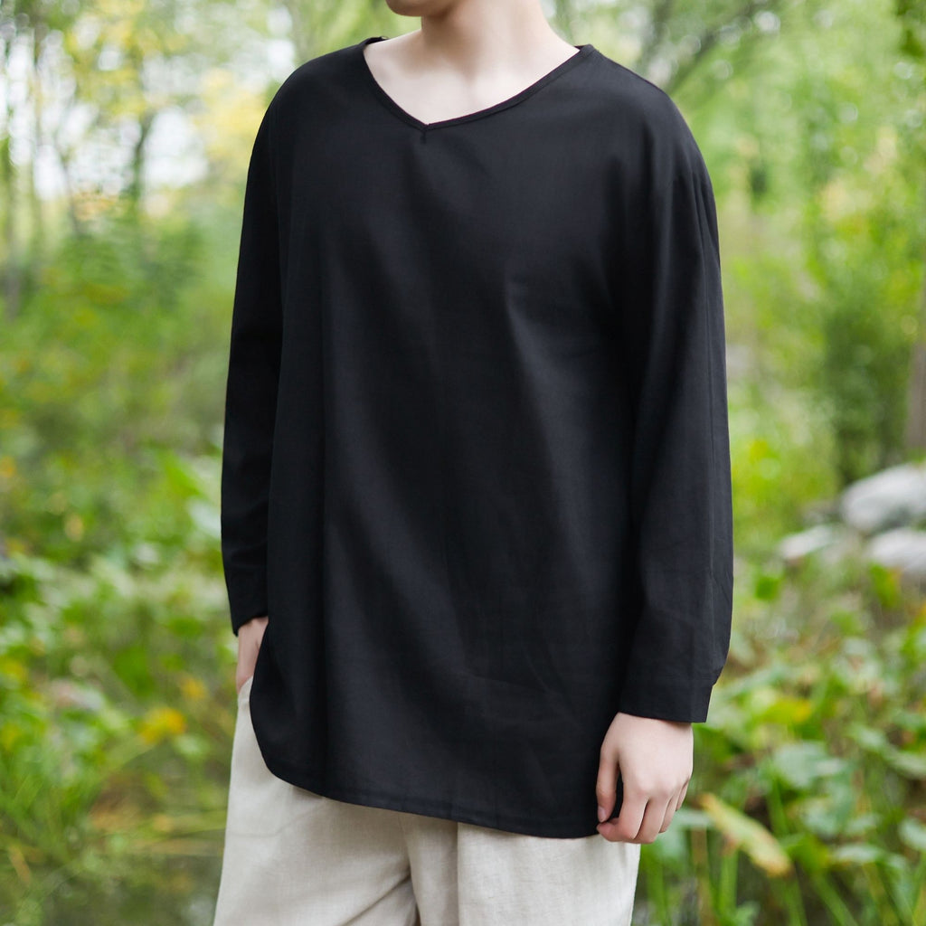 Black Medieval Long Sleeve Tunic