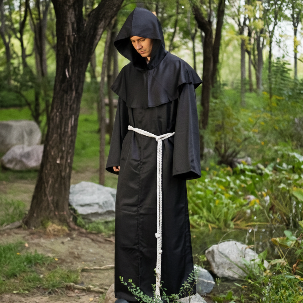 Black Monk Costume