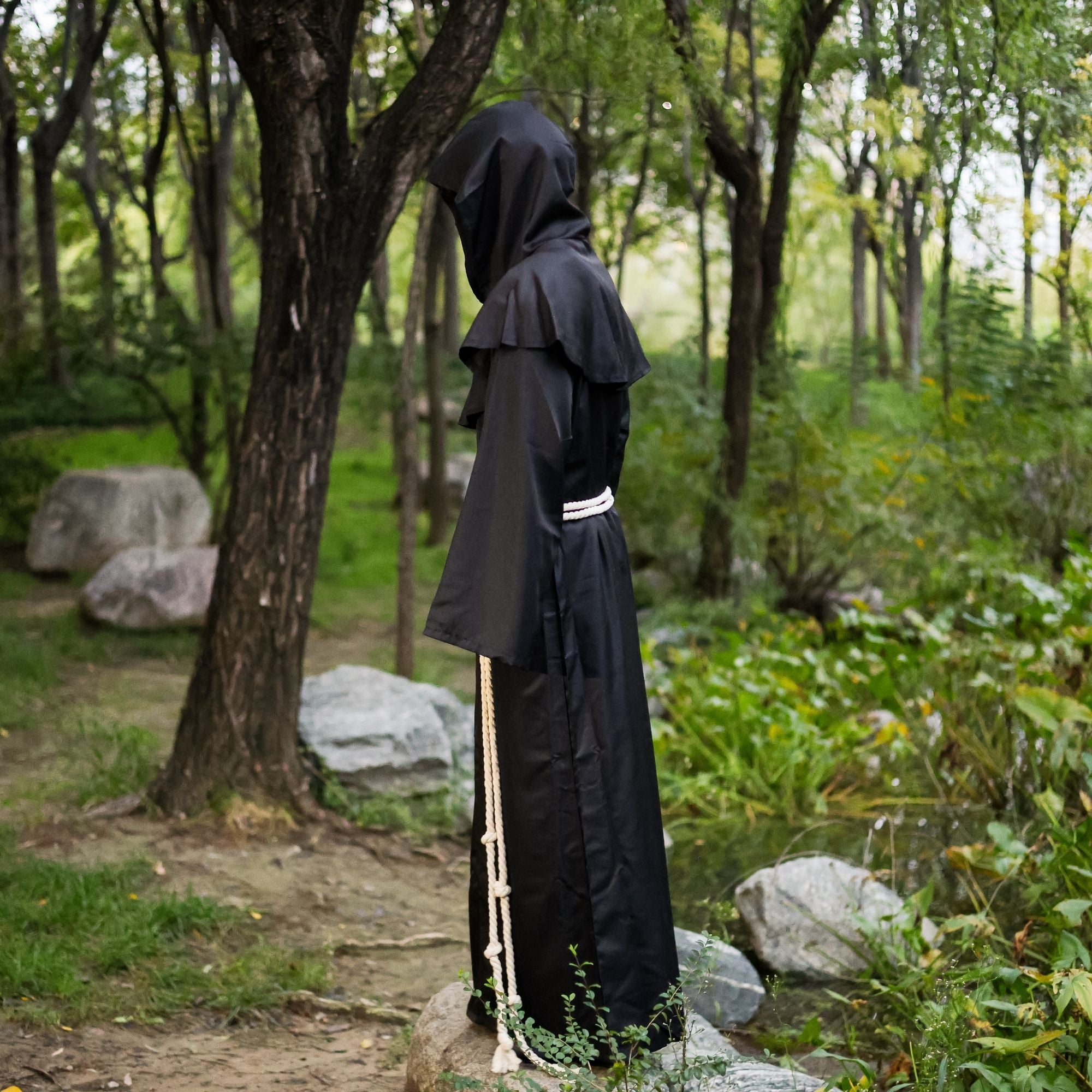 Black Monk Costume