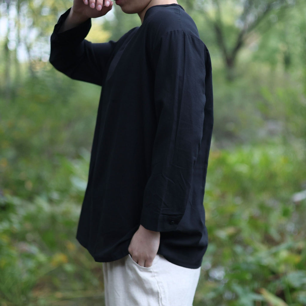 Black Medieval Long Sleeve Tunic