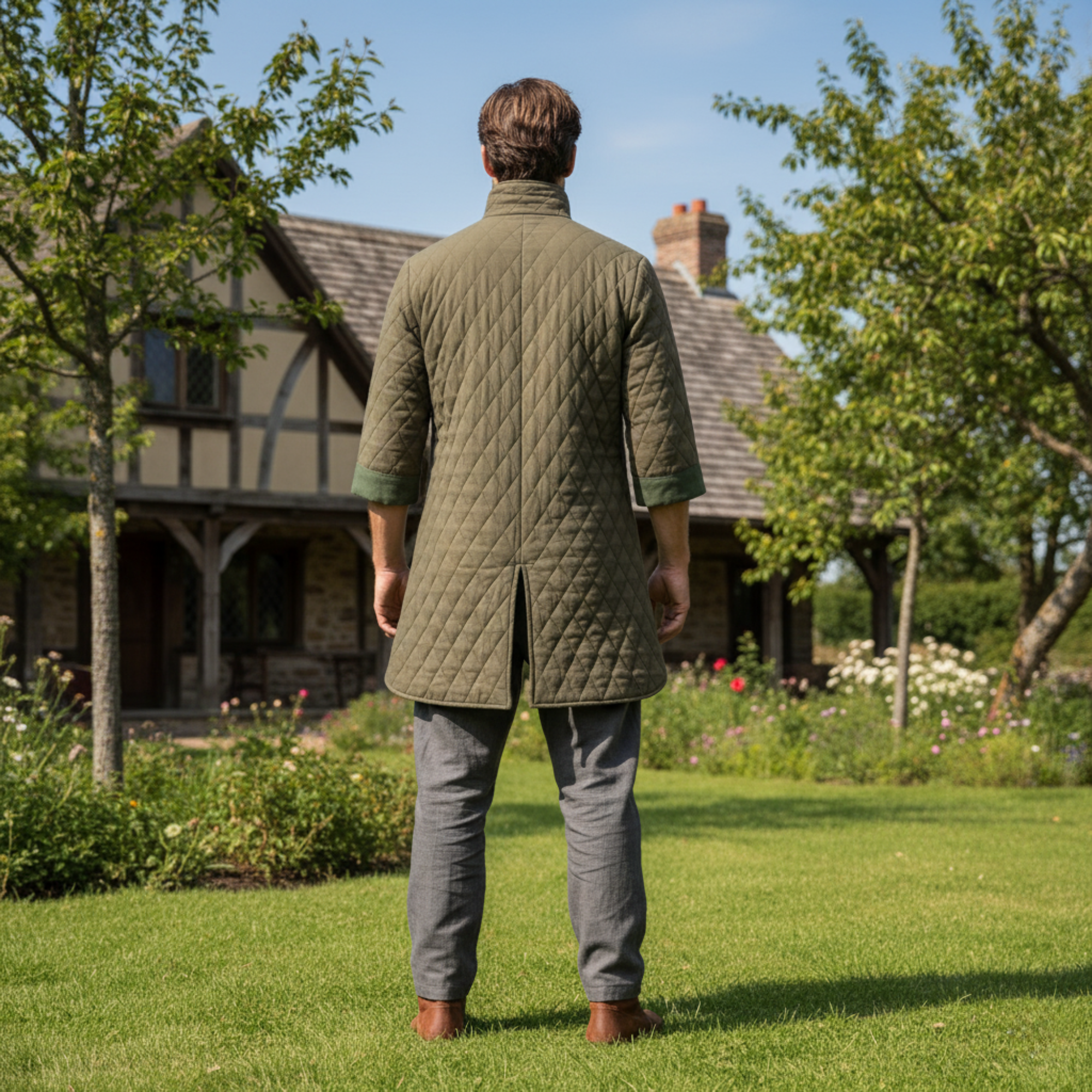 Quilted Gambeson Medieval Padded Tunic