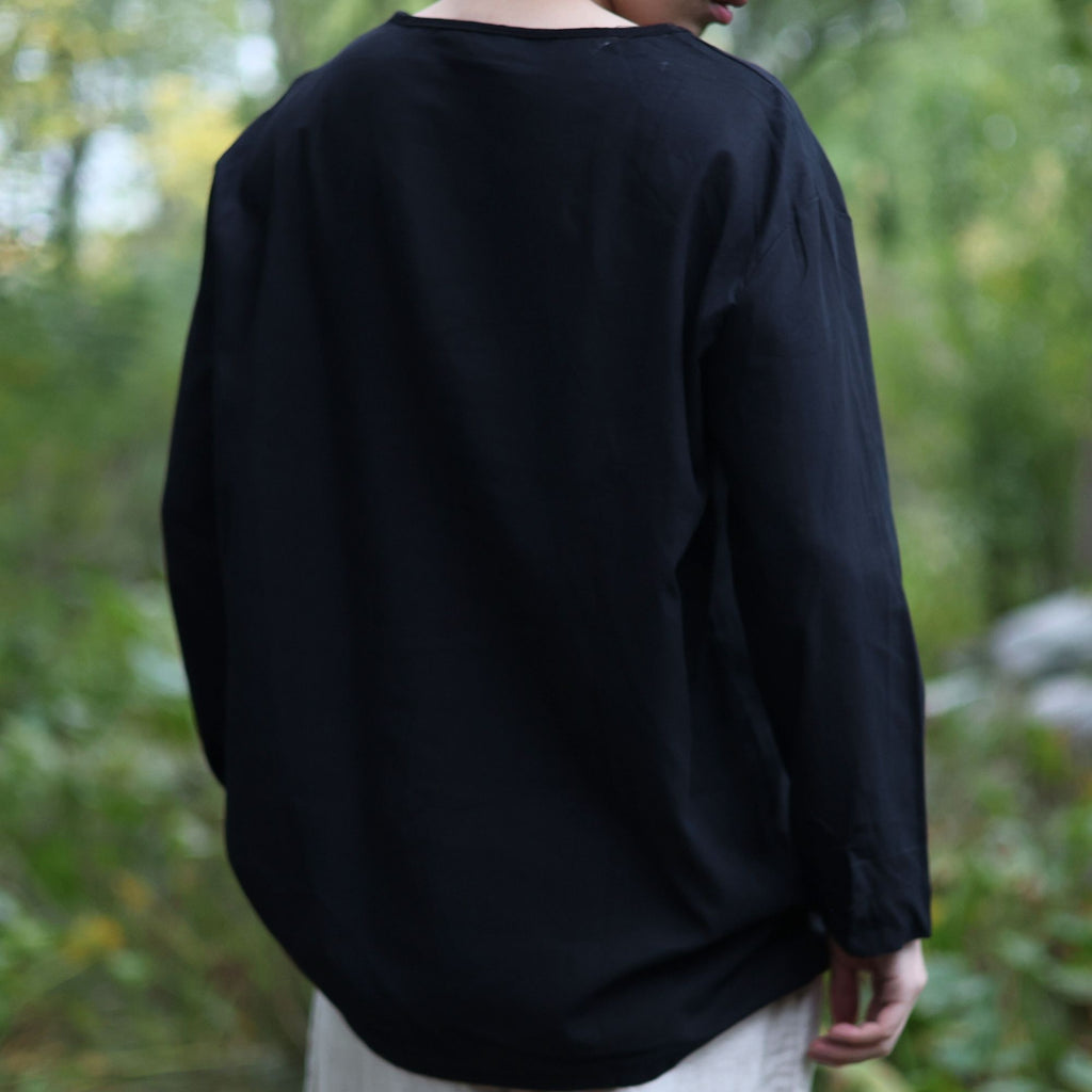 Black Medieval Long Sleeve Tunic