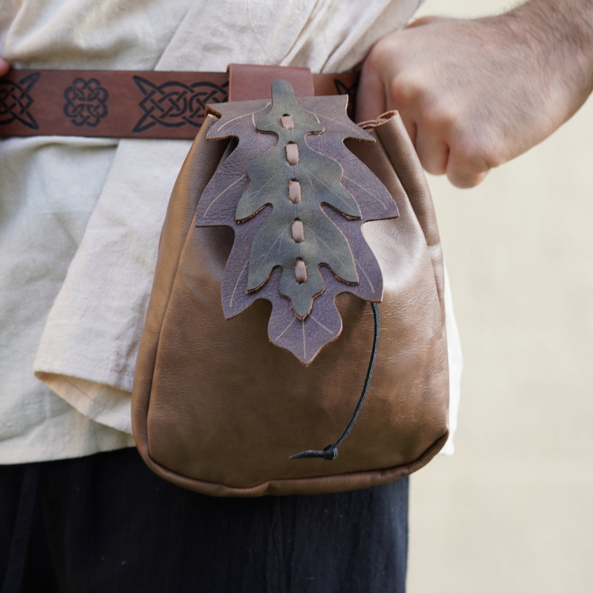 Elf Leather Coin Bag Pouch