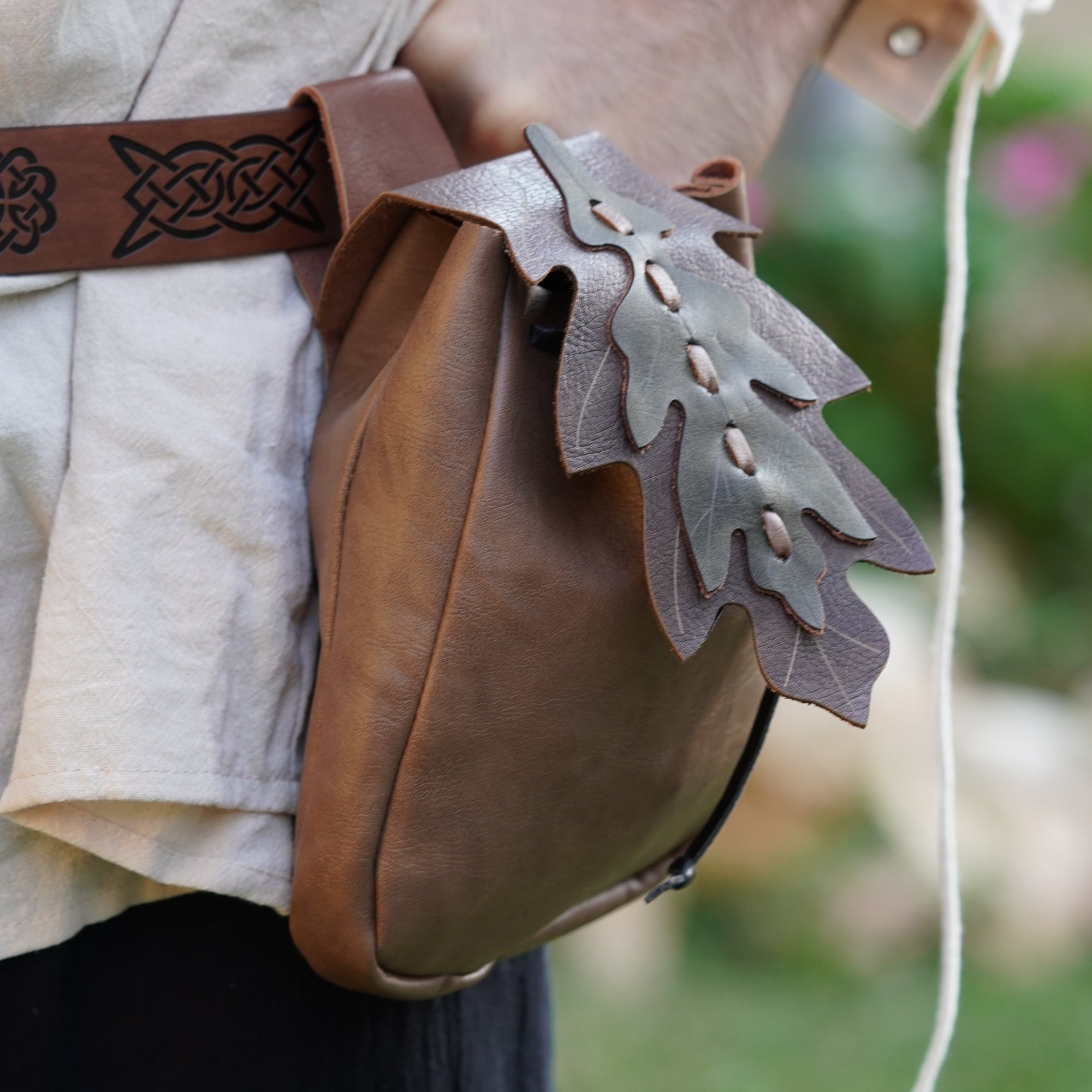 Elf Leather Coin Bag Pouch