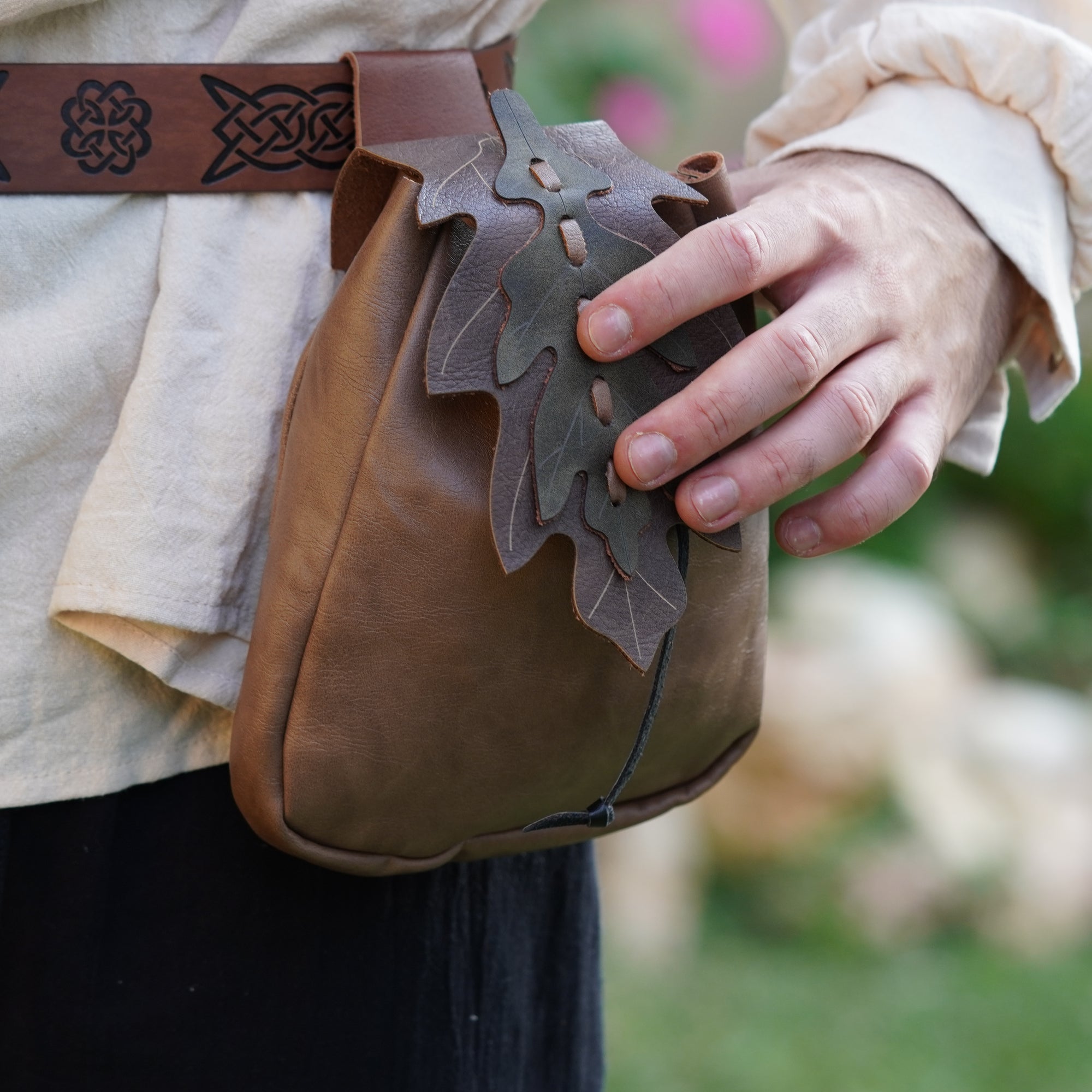 Elf Leather Coin Bag Pouch