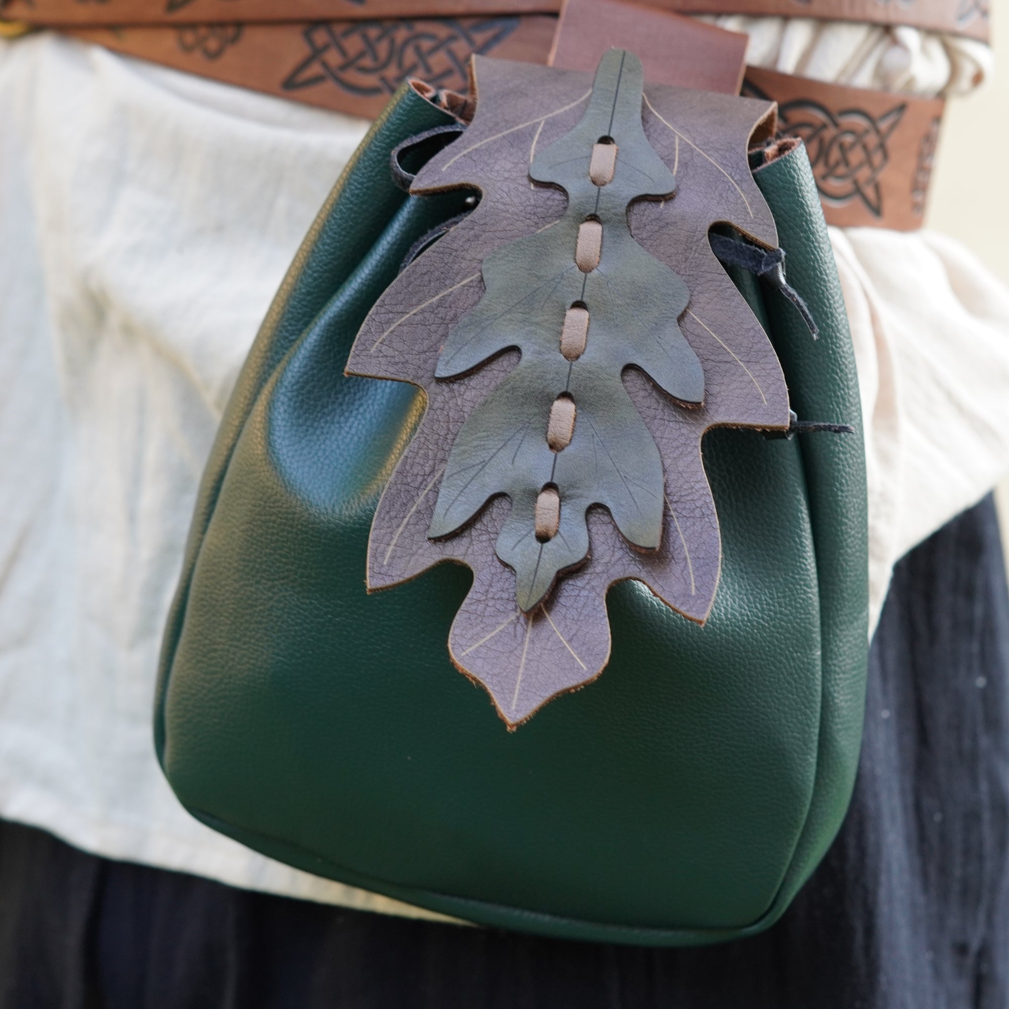 Elf Leather Coin Bag Pouch