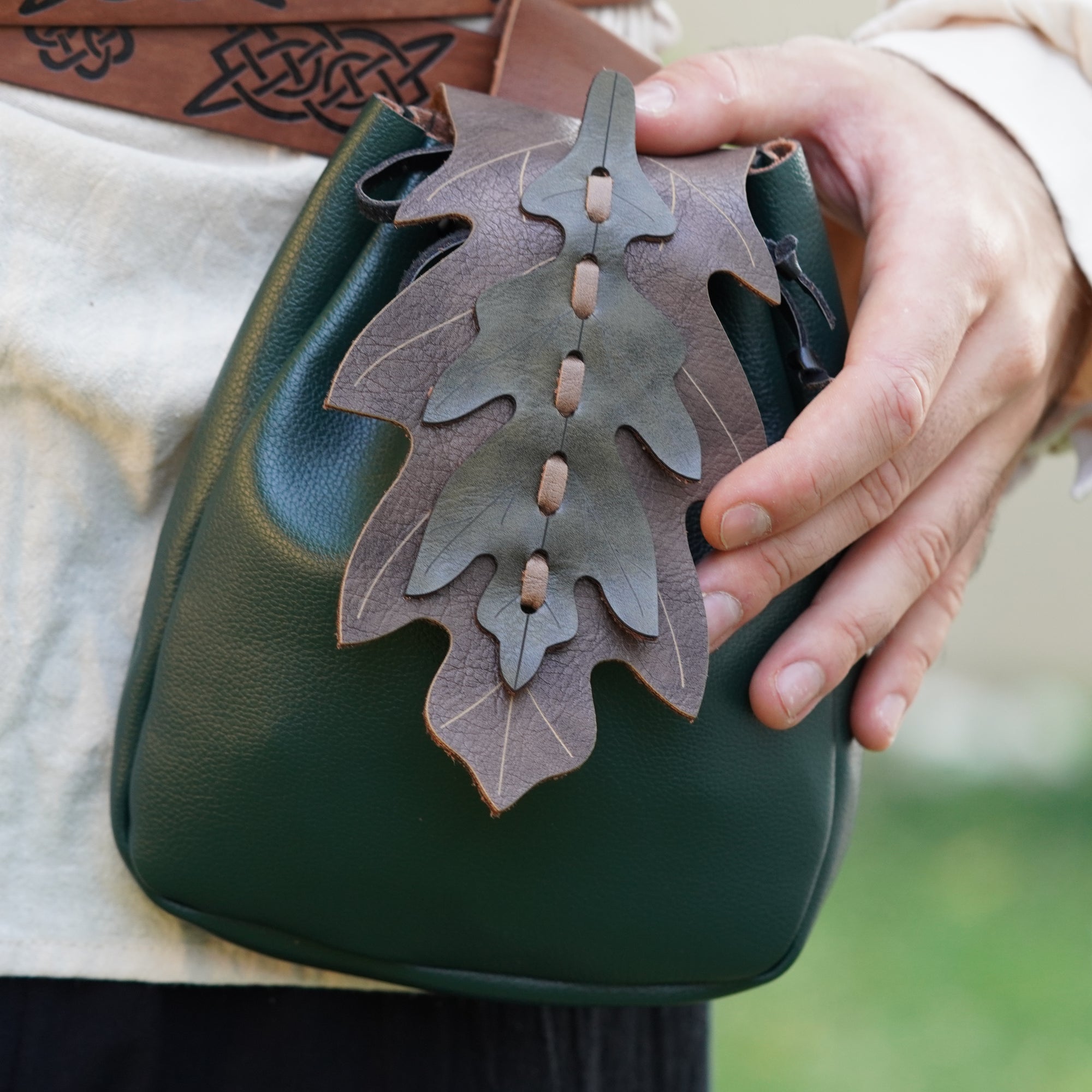 Elf Leather Coin Bag Pouch