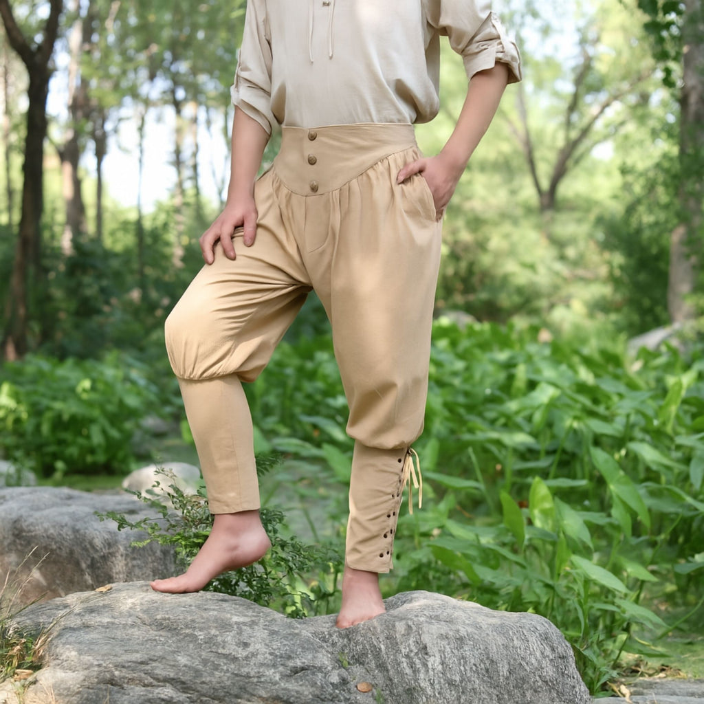 Medieval LARP Cotton Linen Pants