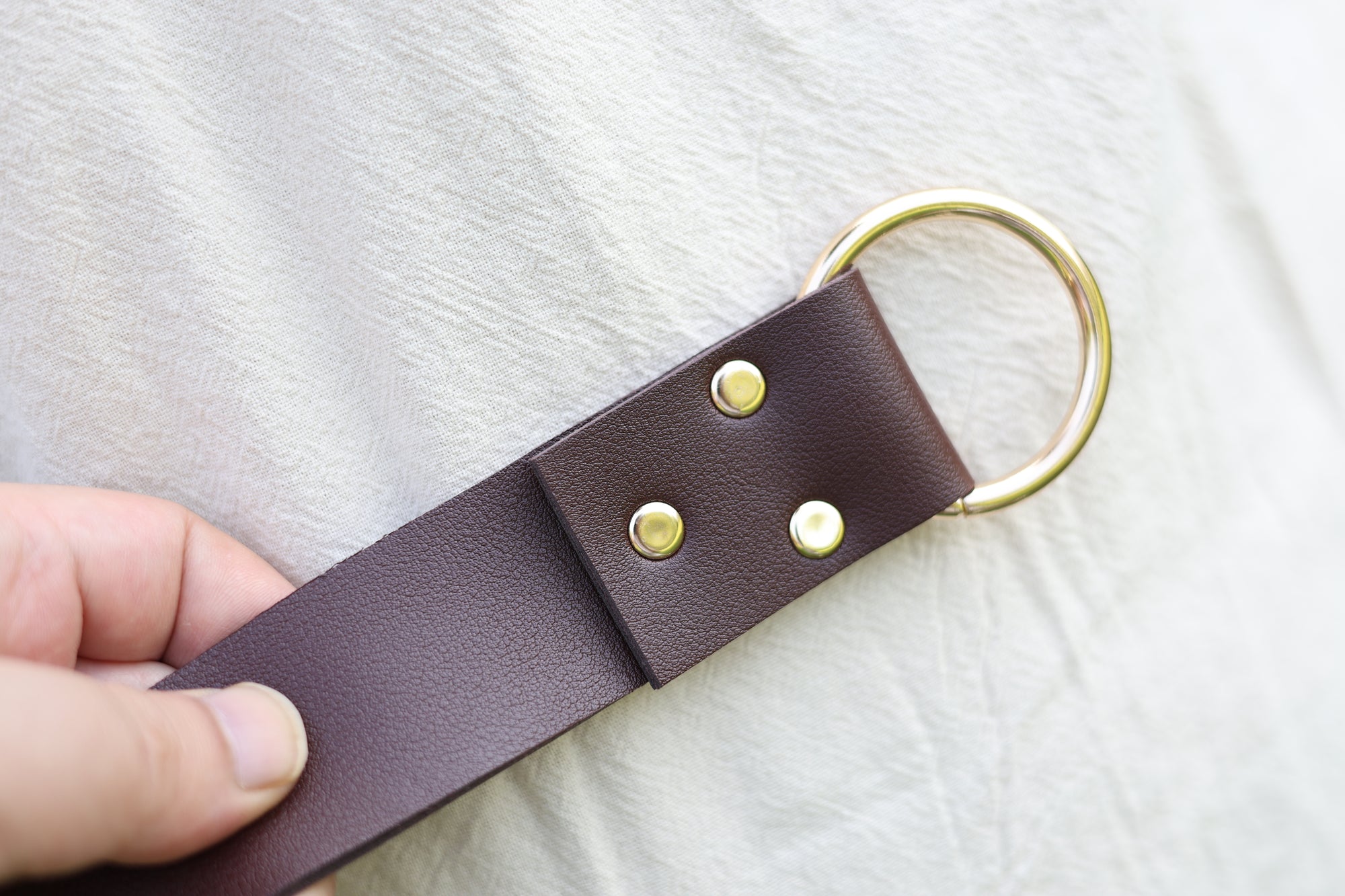 Medieval LARP PU Leather Belt
