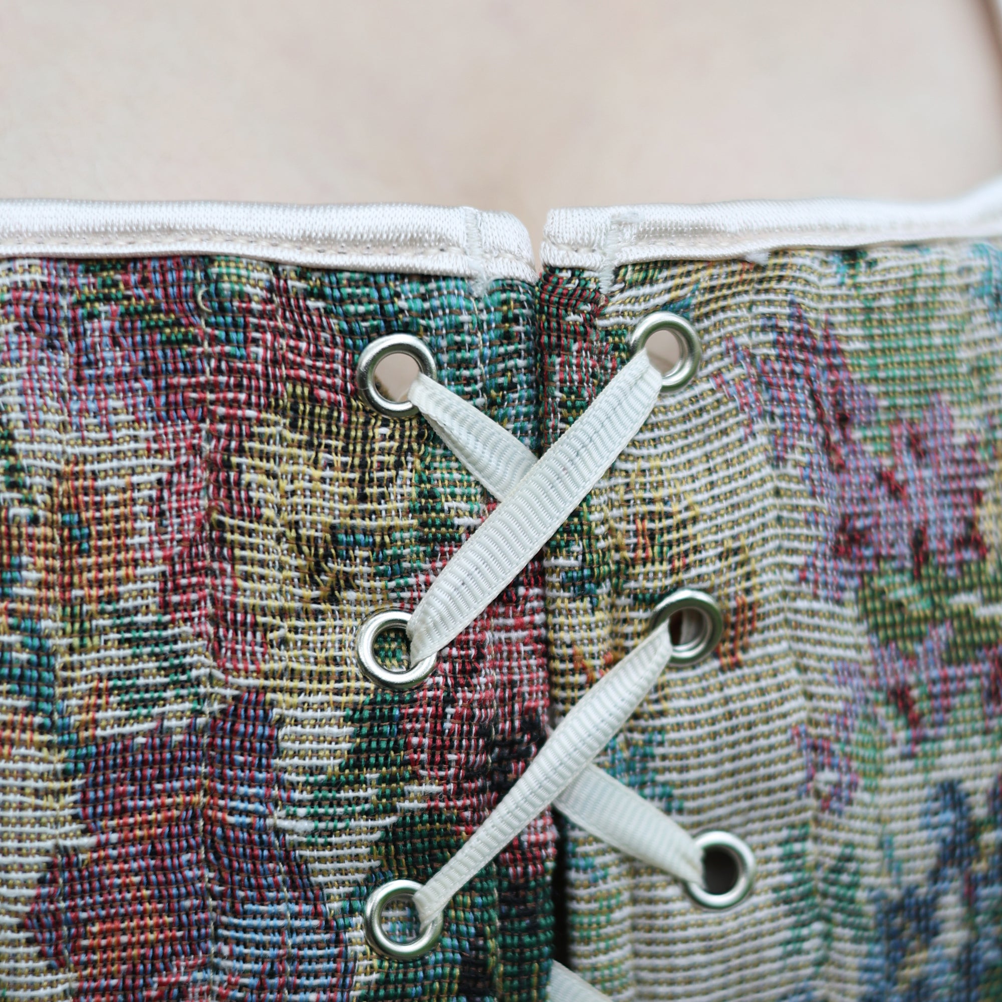 Medieval Floral Corset Top for LARP