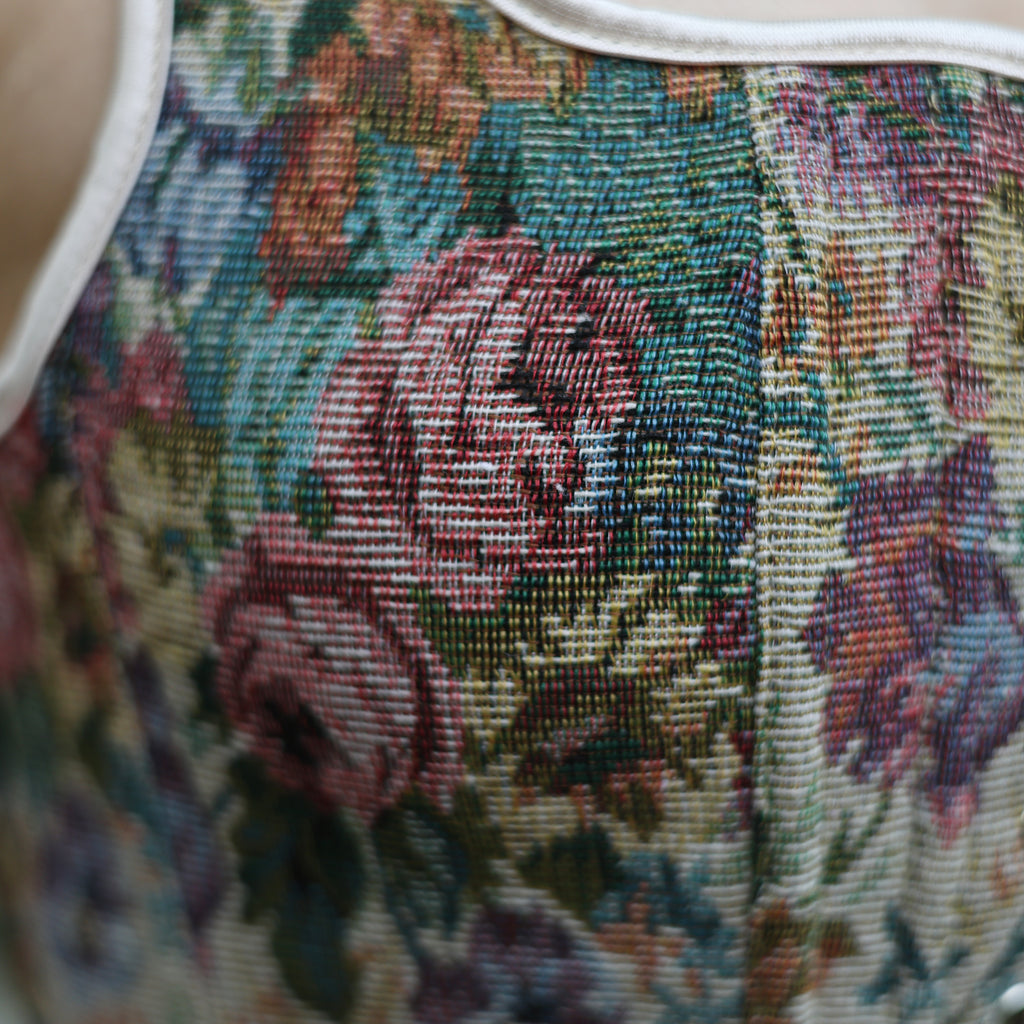 Medieval Floral Corset Top for LARP