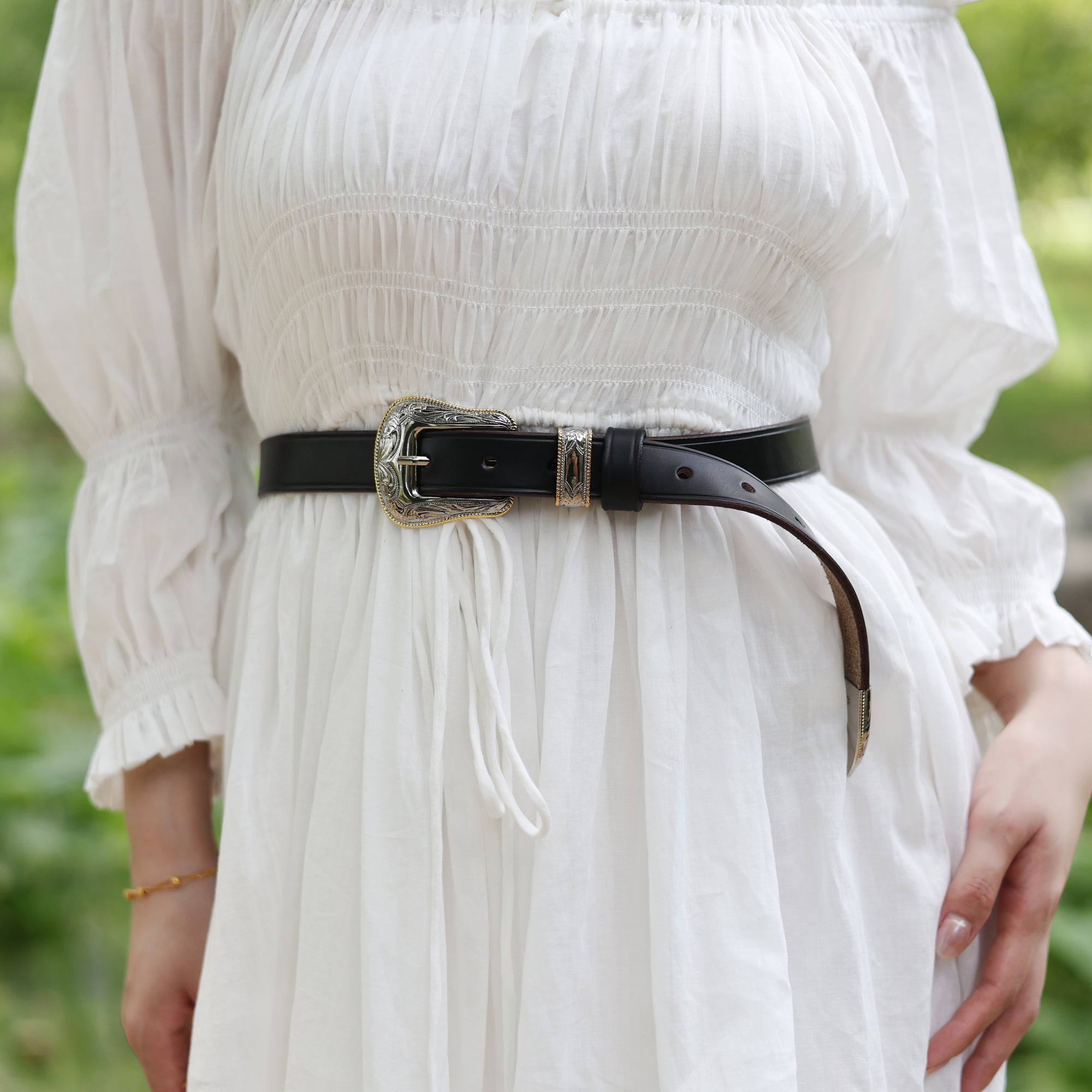 Medieval Real Leather Belt for LARP
