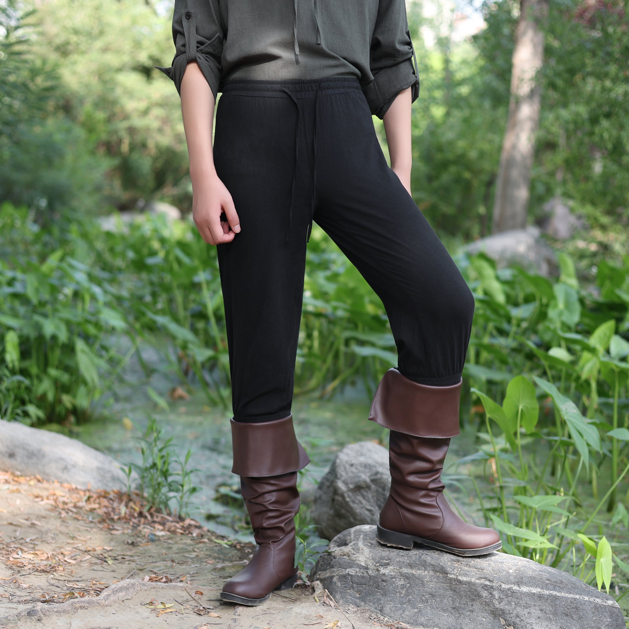 Medieval LARP Cotton Linen Pants