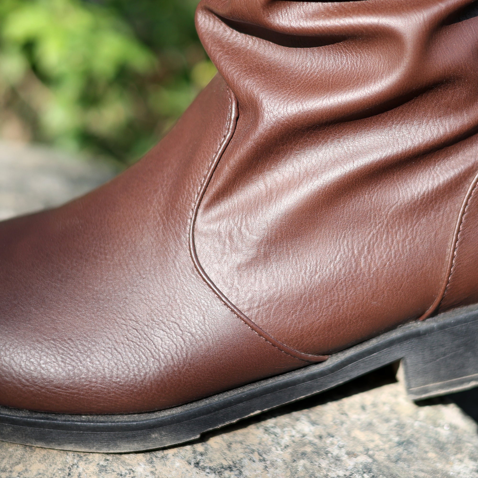 LARP Pirate Boots - Medieval Faux Leather Cosplay Footwear