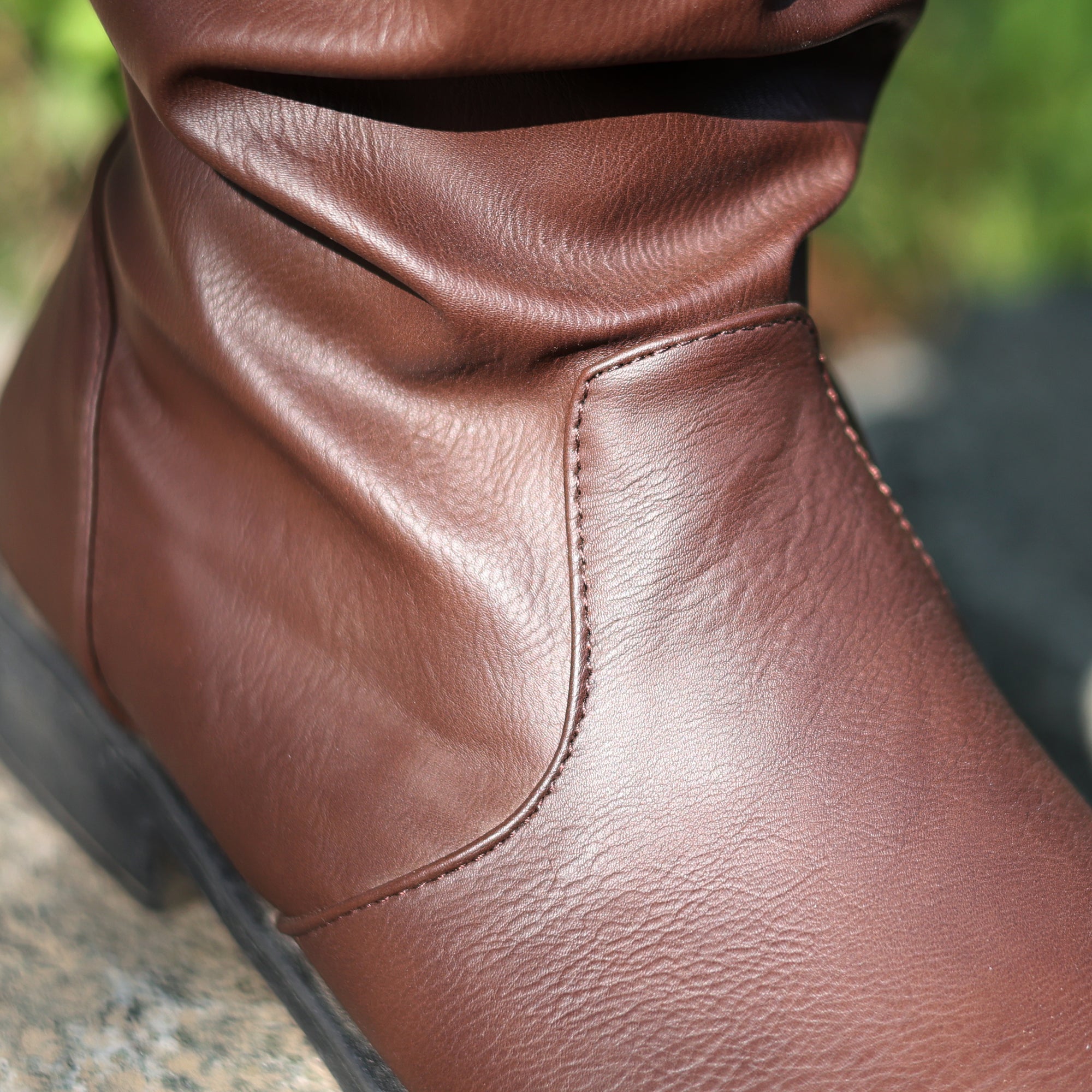 LARP Pirate Boots - Medieval Faux Leather Cosplay Footwear