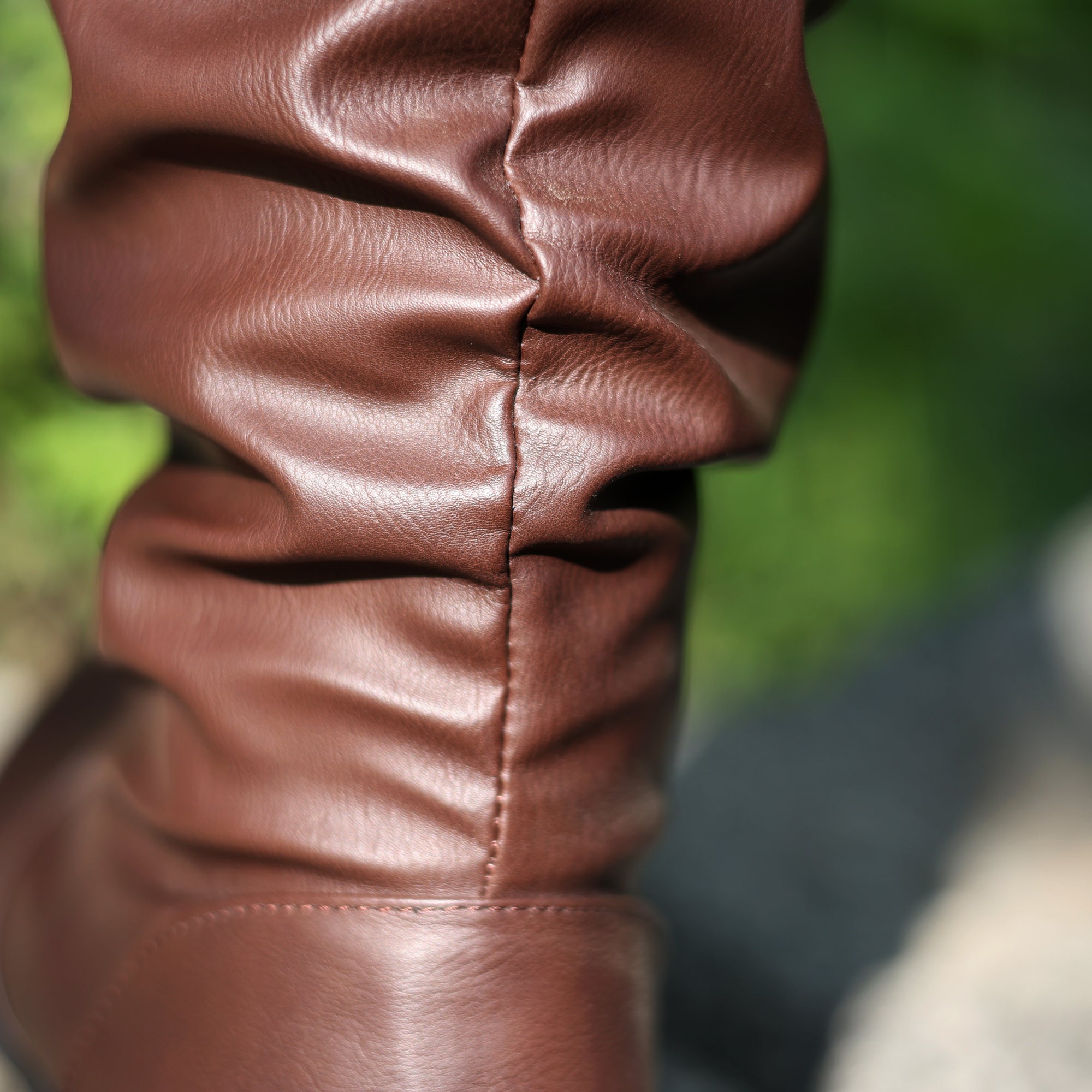 LARP Pirate Boots - Medieval Faux Leather Cosplay Footwear
