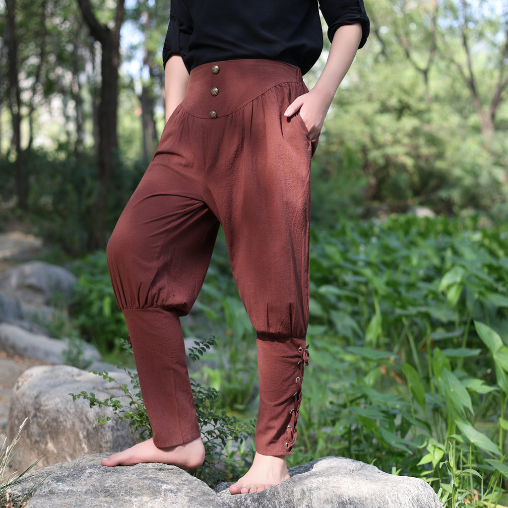 Medieval LARP Cotton Linen Pants