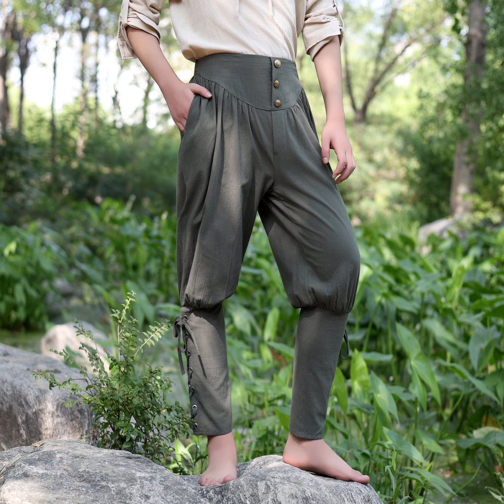 Medieval LARP Cotton Linen Pants