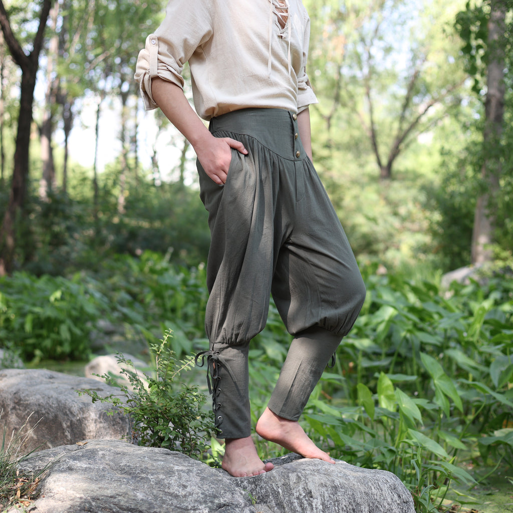 Medieval LARP Cotton Linen Pants