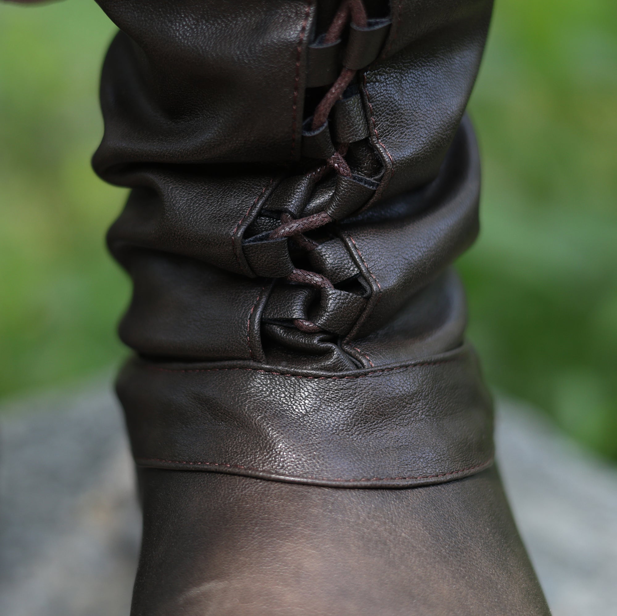 Medieval LARP High Lace Boots