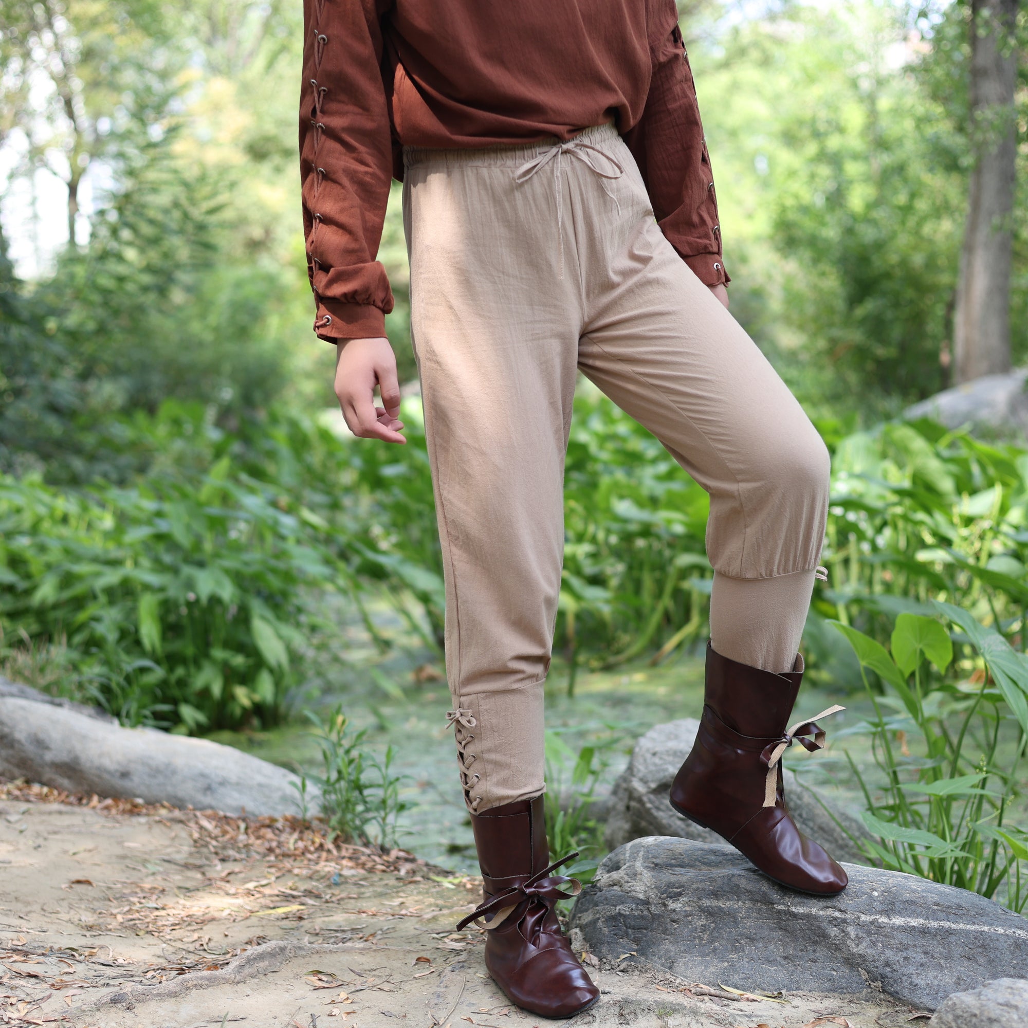 Medieval LARP Cotton Linen Pants