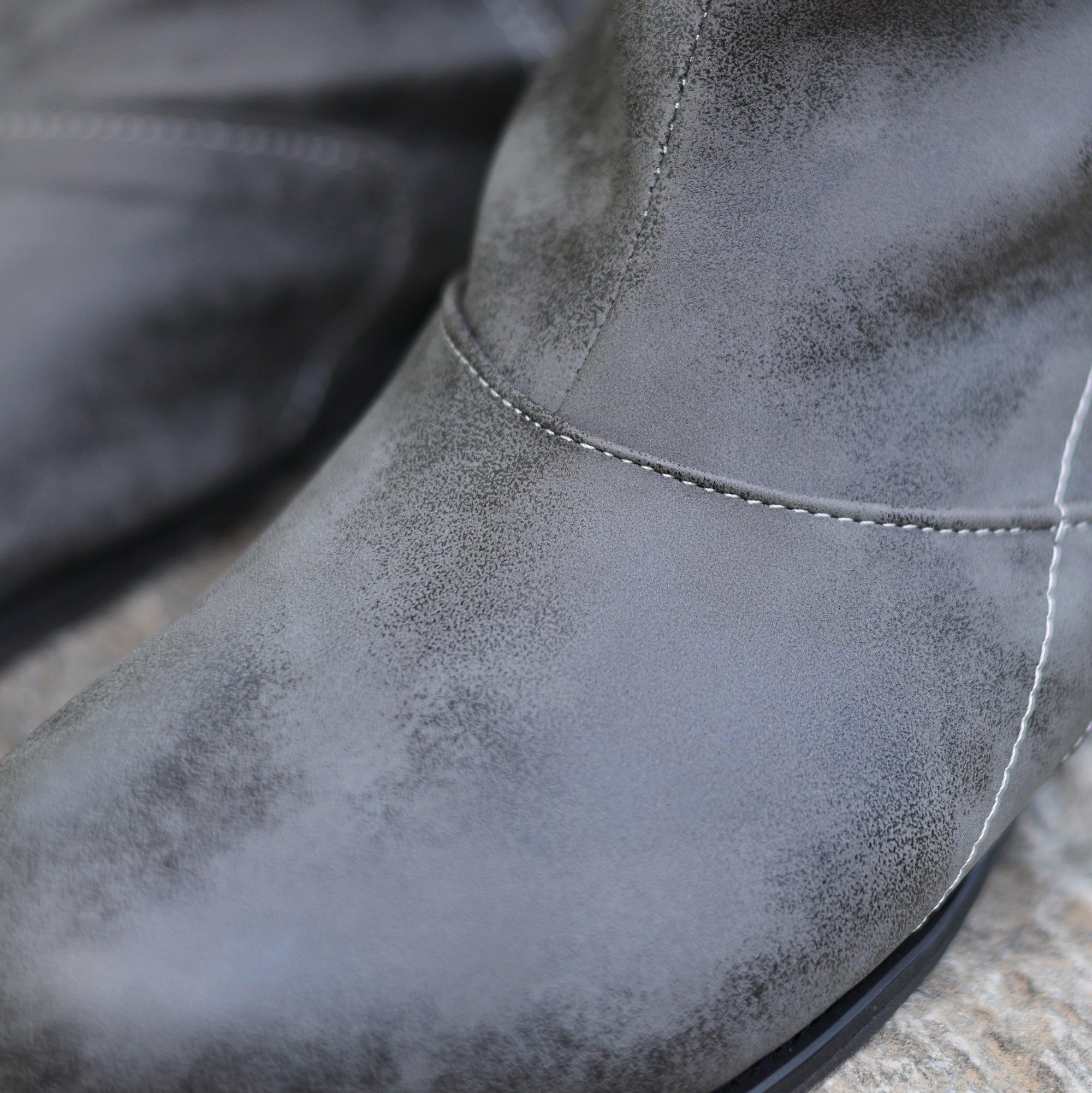 Dark Coffee LARP Boots - Medieval Knee High Costume Footwear
