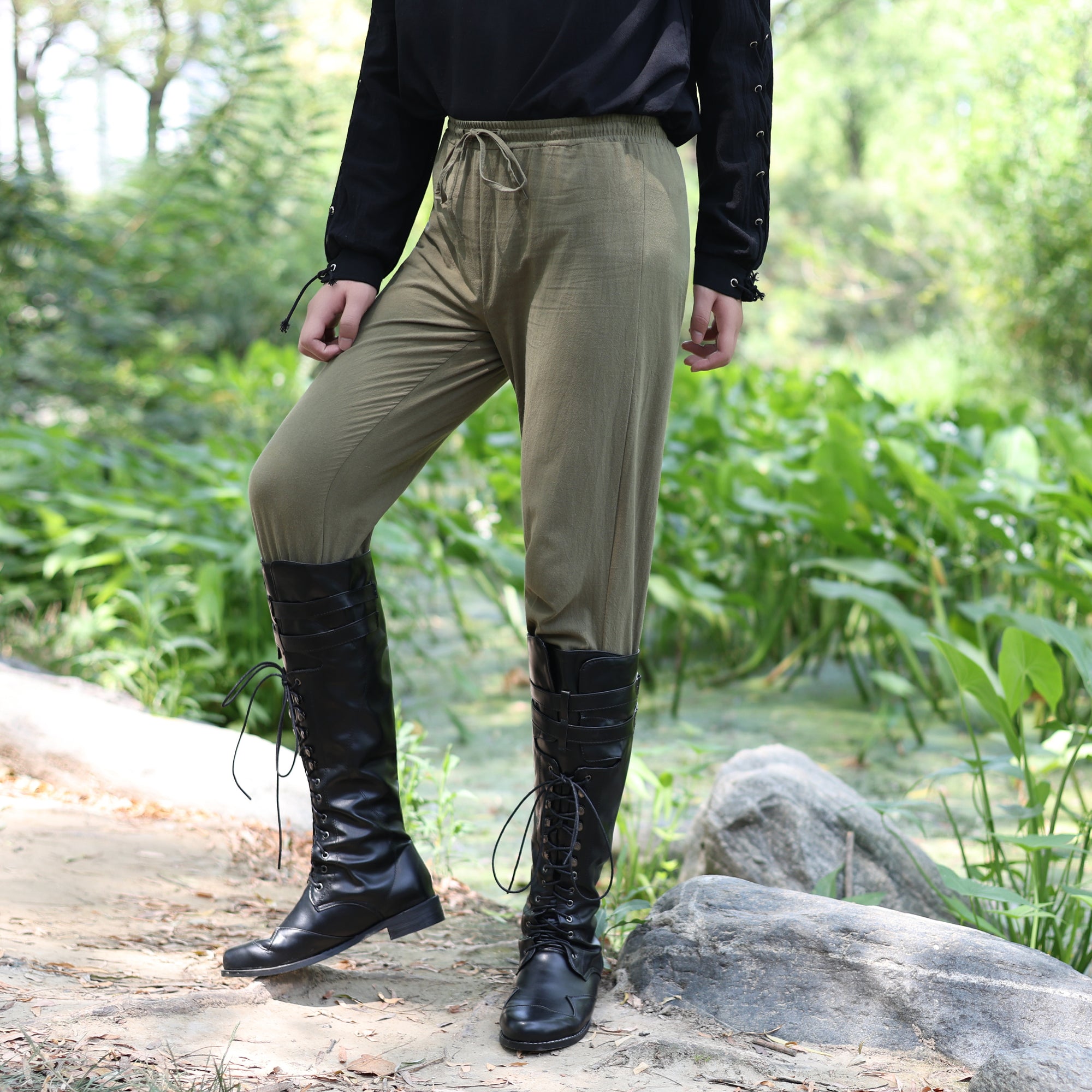 Medieval LARP Cotton Linen Pants