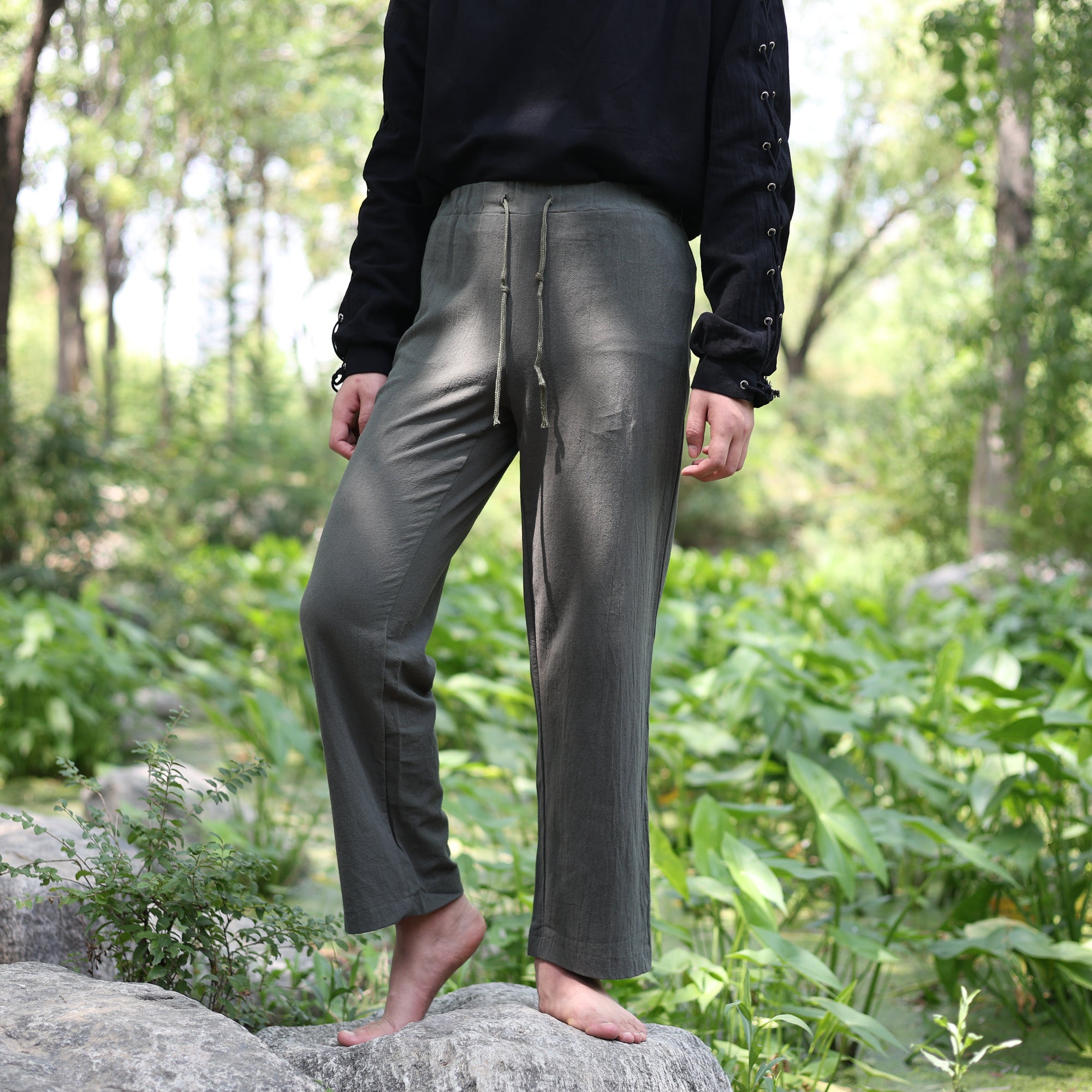Medieval LARP Cotton Linen Pants