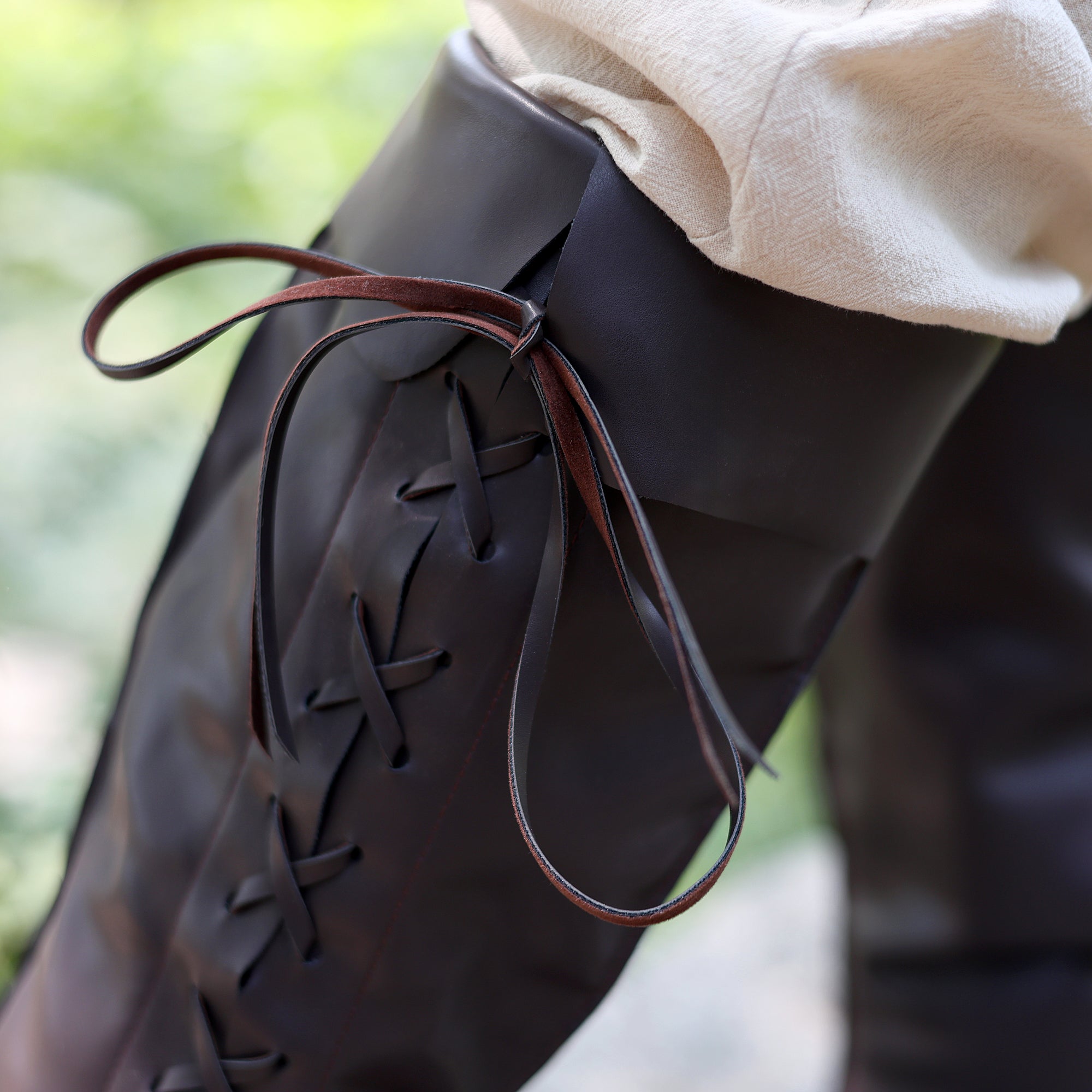 LARP Medieval Lightweight PU Leather Boots for Men &amp; Wome